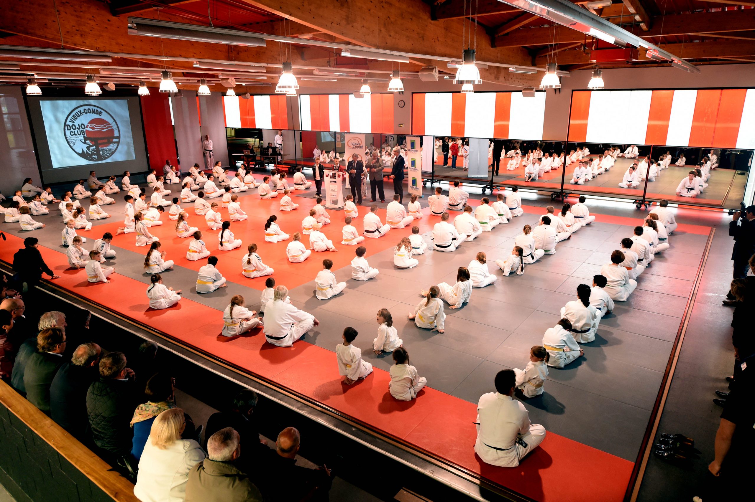 dojo jean louis borloo sport valenciennes metropole