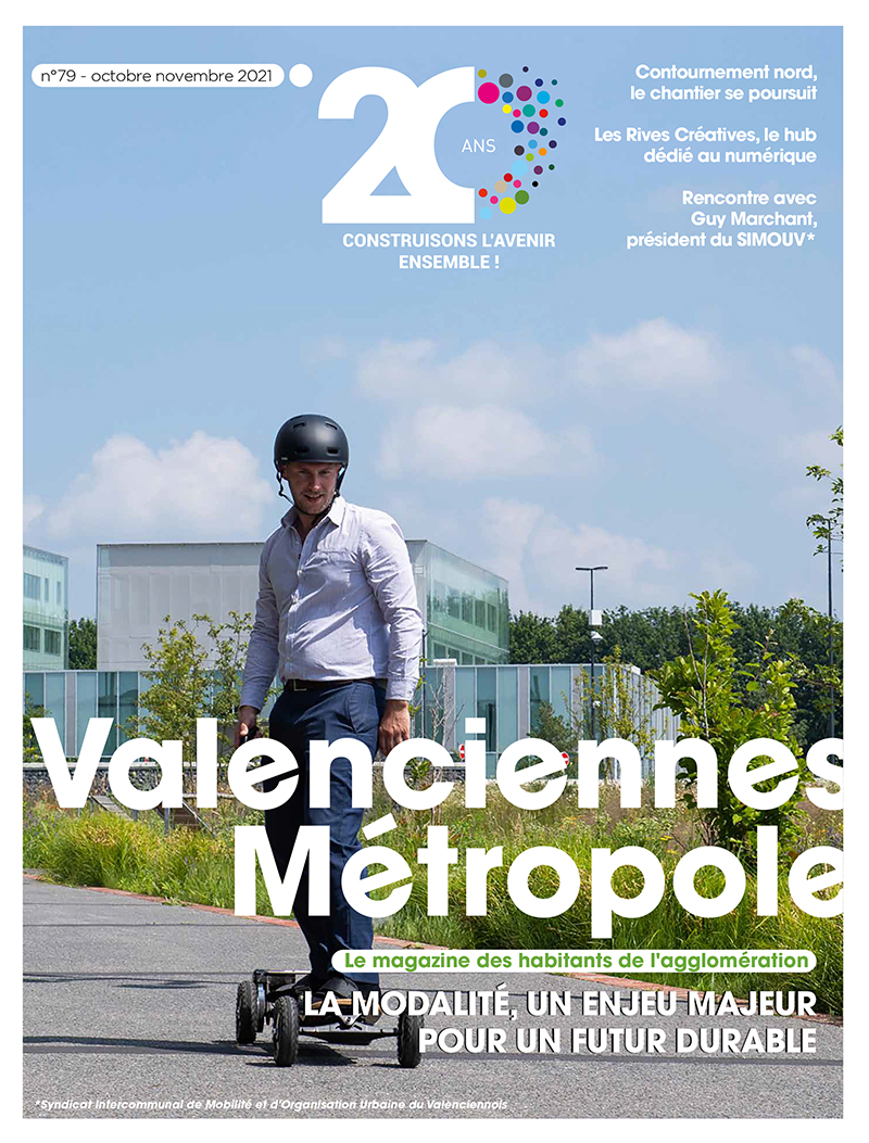 Le dernier magazine de Valenciennes Métropole est en ligne !