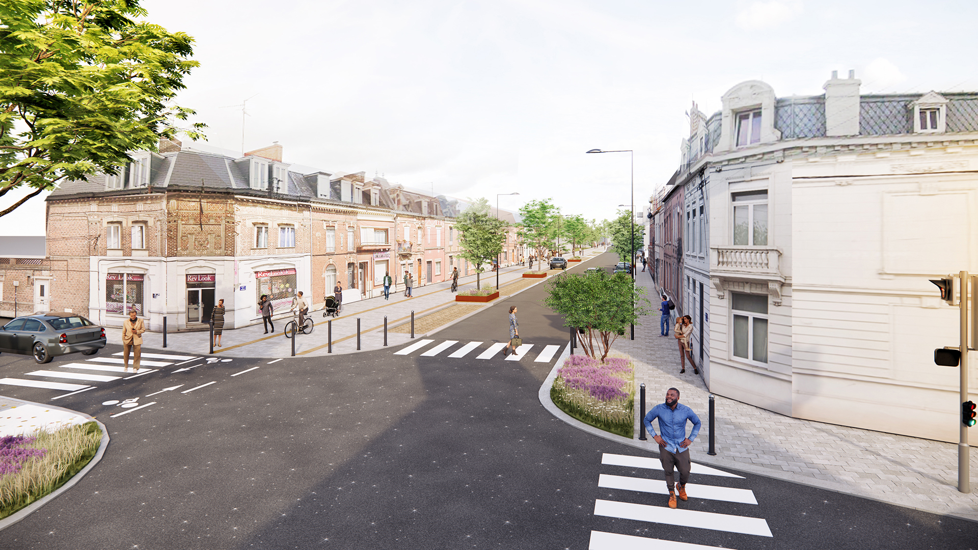 Phase 2 des travaux de réaménagement de l’avenue de Verdun