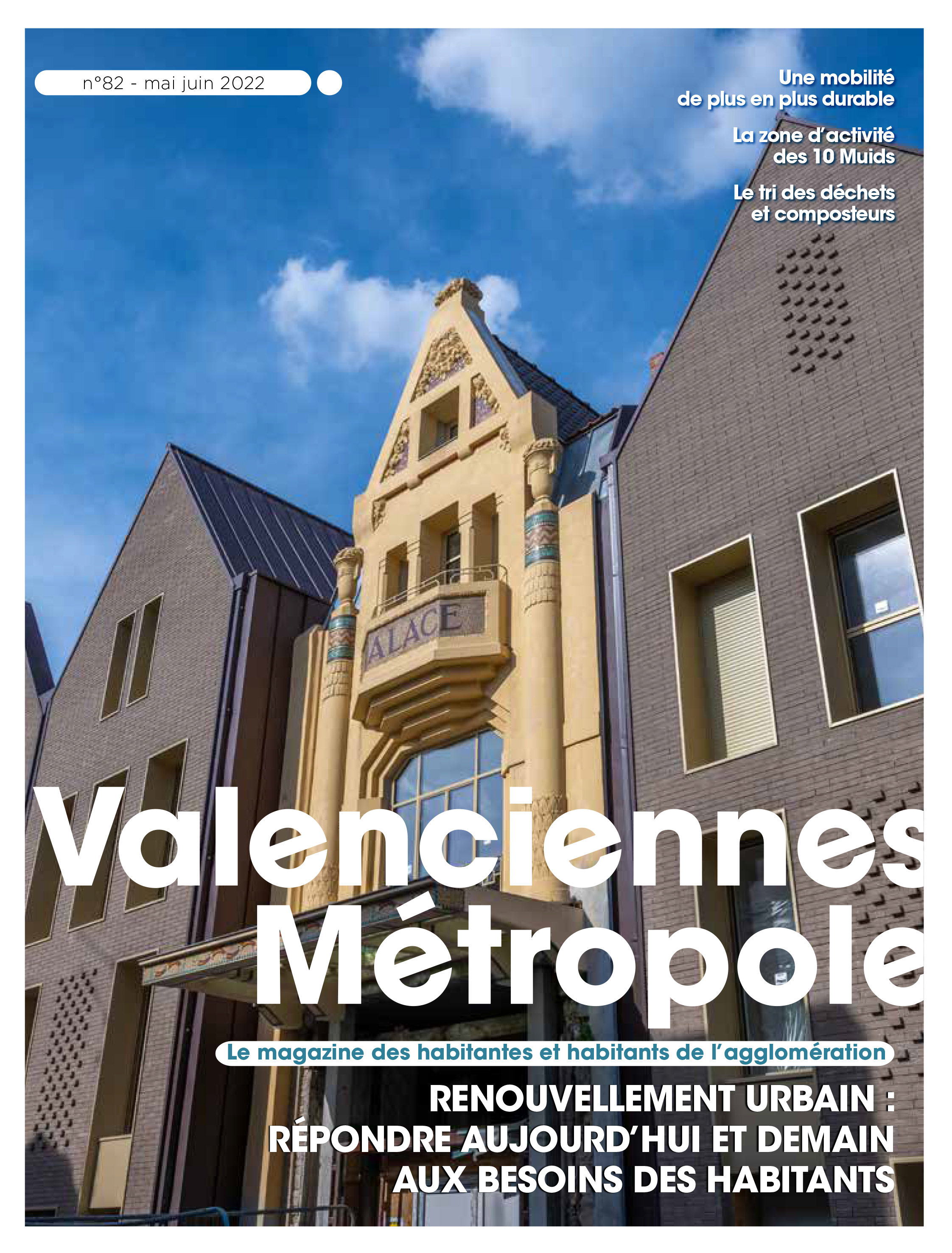 Le dernier magazine de Valenciennes Métropole est en ligne !