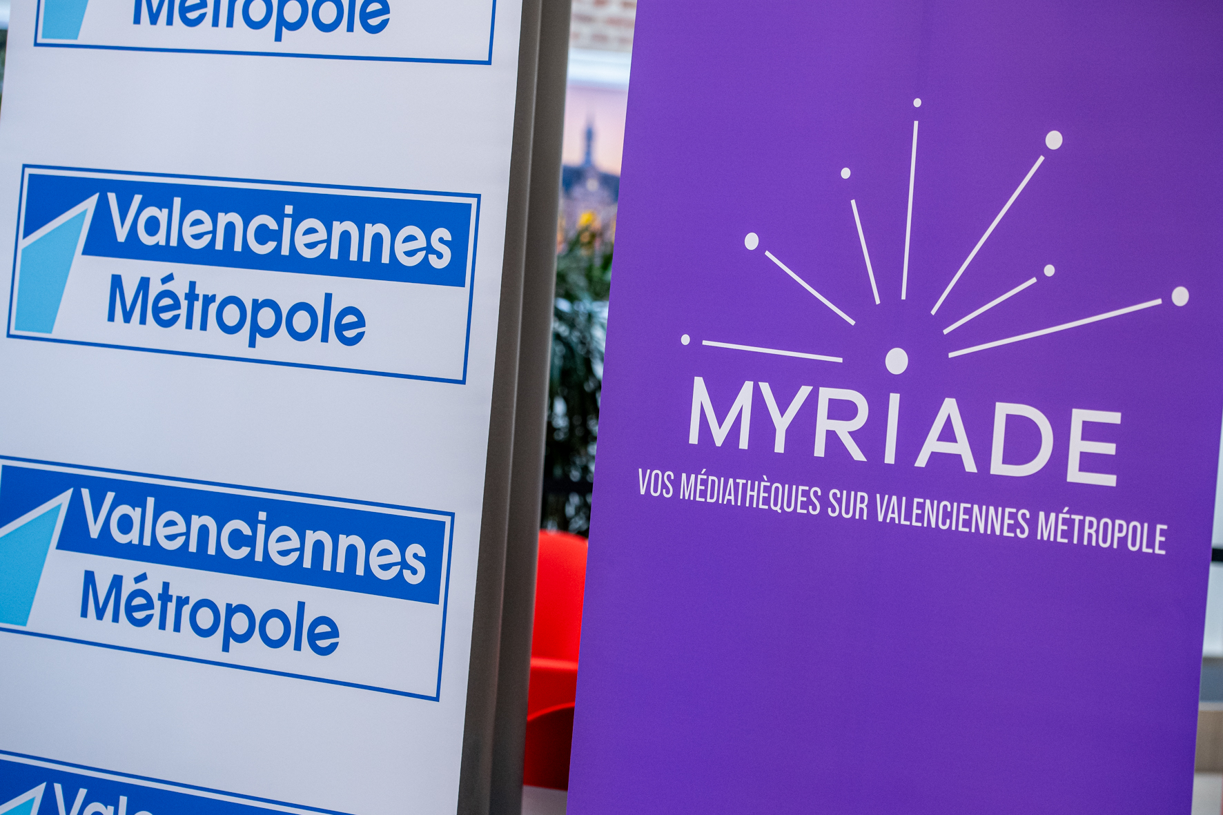 Myriade : le réseau des médiathèques sur Valenciennes Métropole