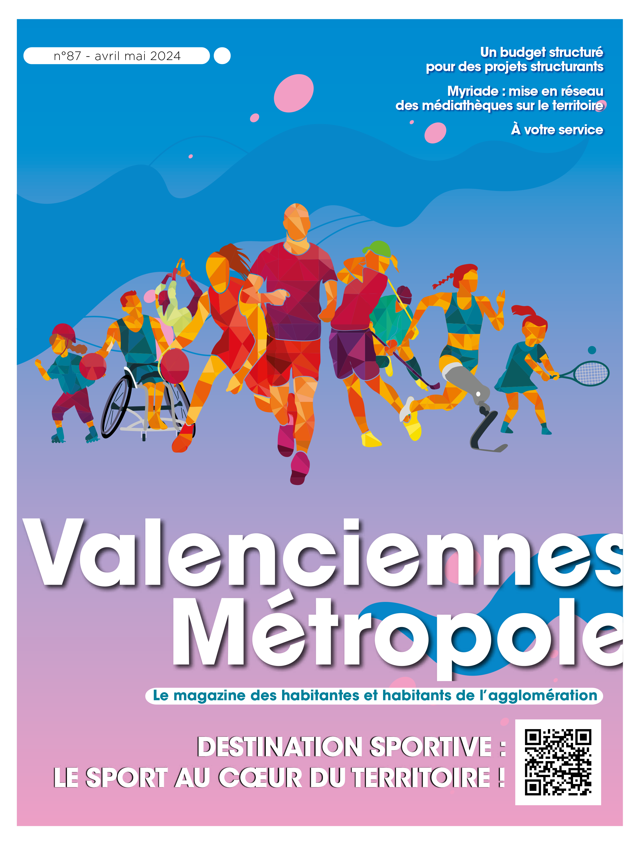 Le dernier magazine de Valenciennes Métropole est en ligne !