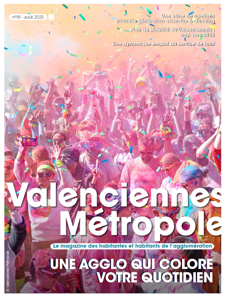 Le dernier magazine de Valenciennes Métropole est en ligne !