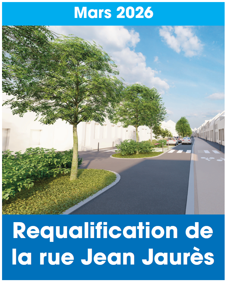 Requalification de la rue Jean Jaurès à Fresnes-sur-Escaut : Planning travaux mars 2026