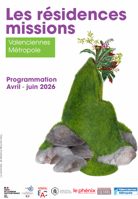 Découvrez la programmation 2026 des Résidences missions de Valenciennes Métropole !