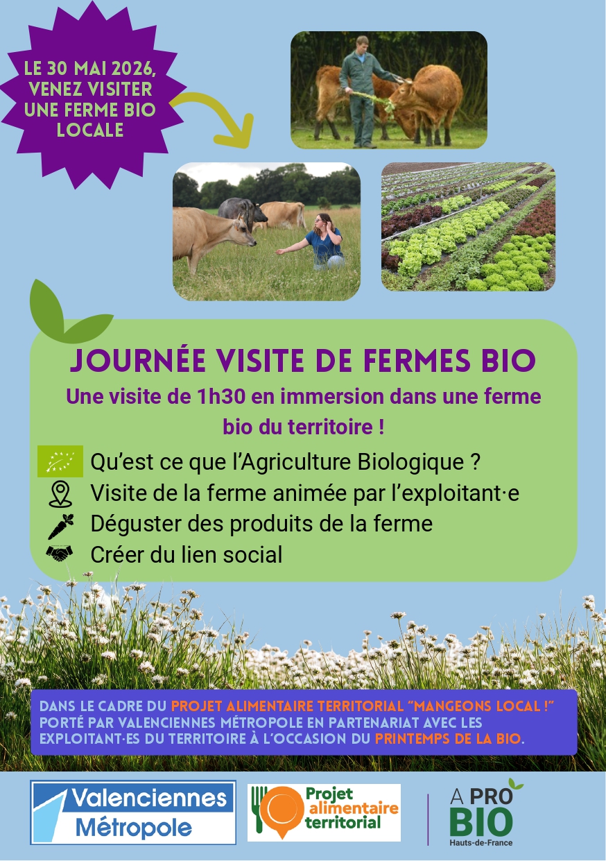 A l&rsquo;occasion du Printemps de la Bio, profitez d&rsquo;une journée visite de fermes bio !