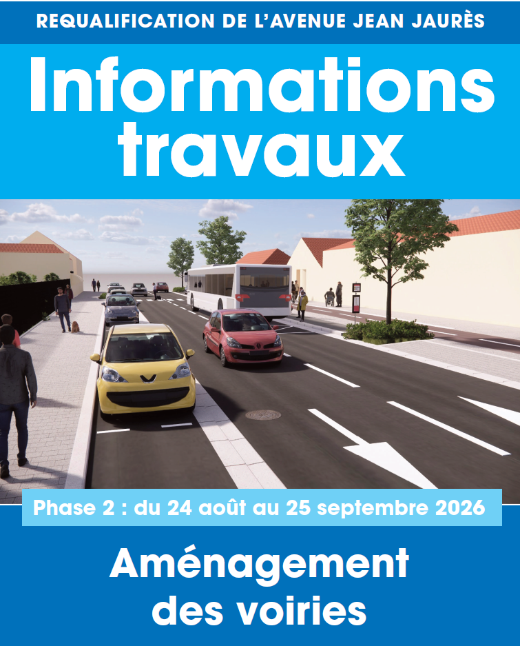 Requalification de l&rsquo;avenue Jean Jaurès à Quiévrechain