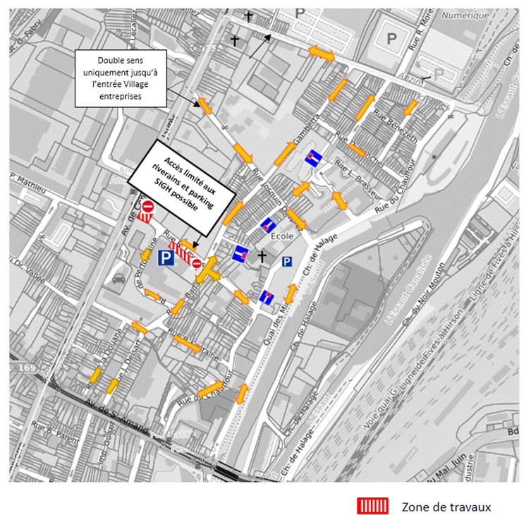 Dans le cadre de la phase 2 de l'aménagement du quartier du Faubourg de Lille, des travaux n se dérouleront du 15 au 20 juillet 2026 inclus.