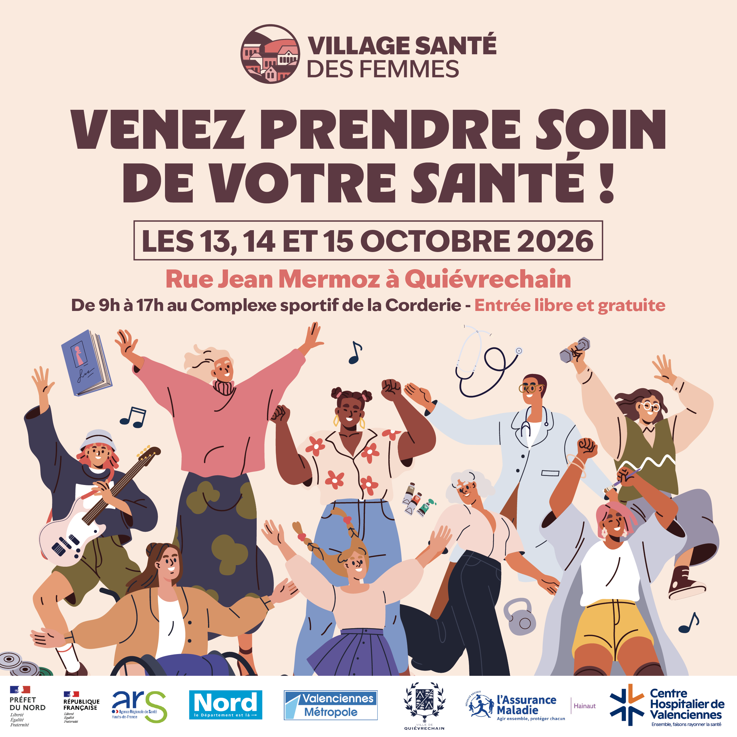 Le Village santé des Femmes revient les 13, 14 et 15 octobre 2026