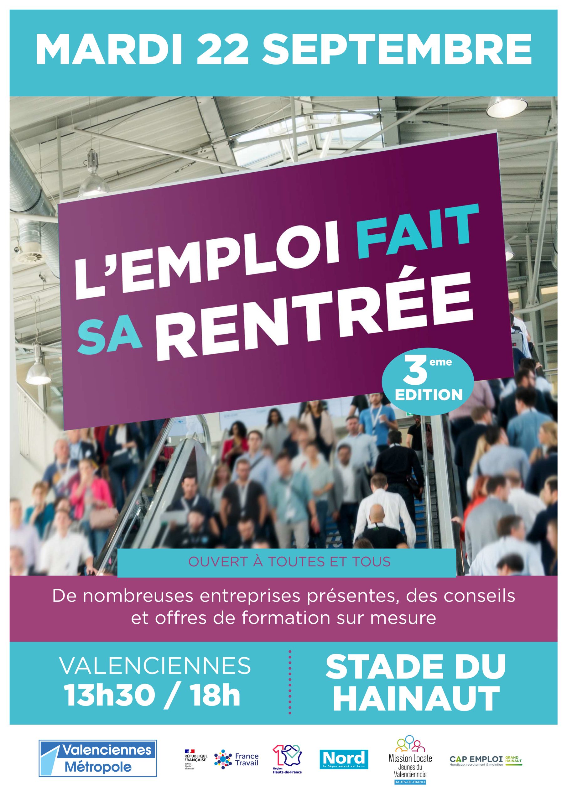 L&rsquo;Emploi fait sa rentrée ! 3e édition