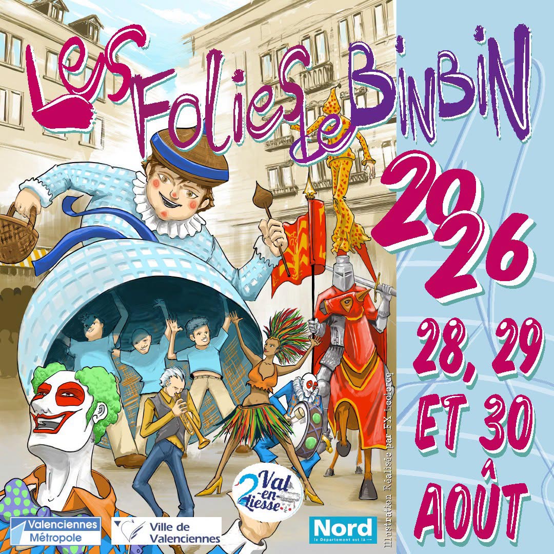 Les Folies de Binbin reviennent les 28, 29 et 30 août 2026